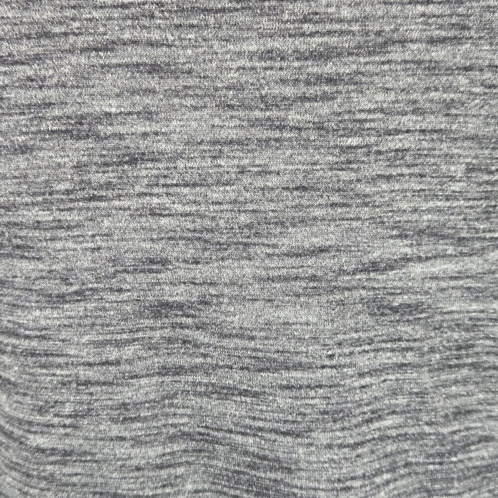 Lululemon Size 6 Gray Tank with Dotted Strappy Sports Bra Built In Drape Back - Picture 3 of 12